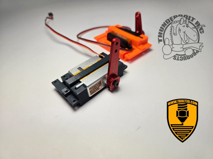 TBOLT 3D SAVOX Mini Servo Horizontal Mount