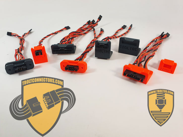 TBOLT Multi-Servo Harness Mount Samples